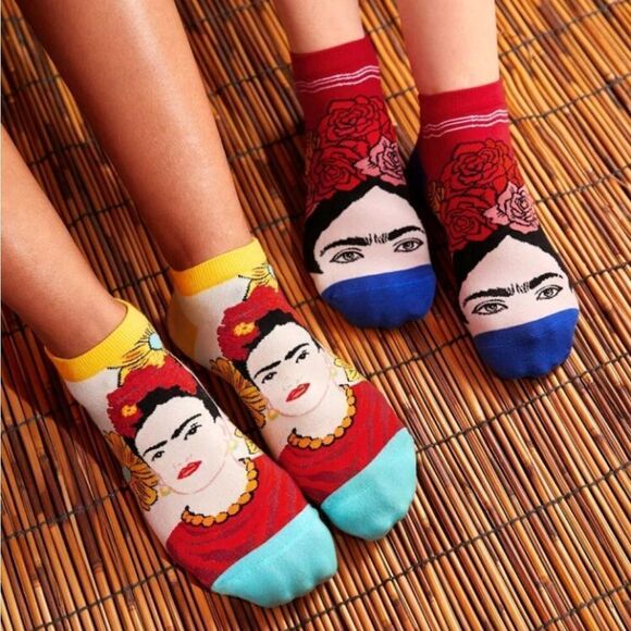 Frida Kahlo Ankle Socks - Picture 1 of 7